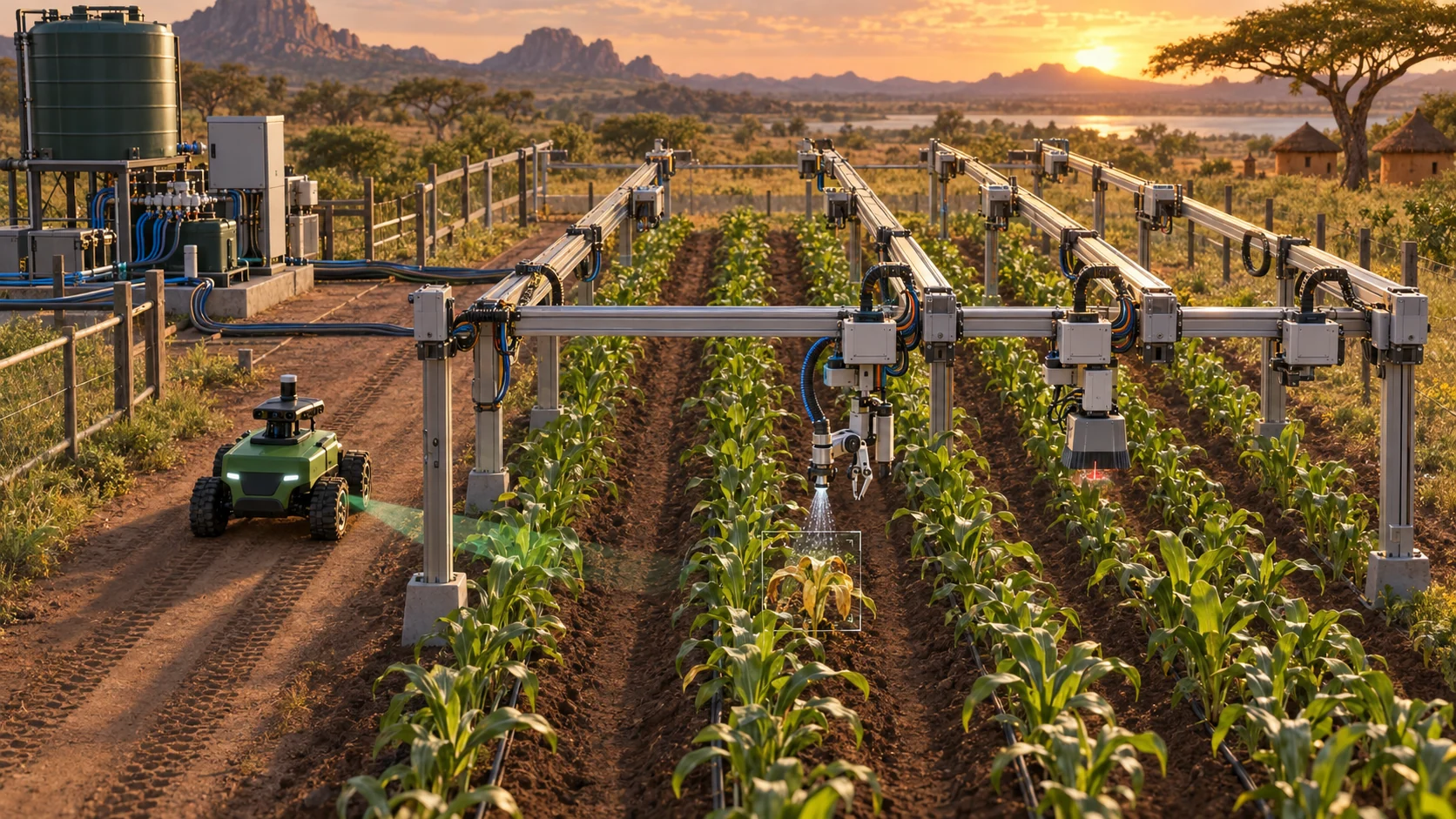 Ferme connectée — La terre, mieux pilotée.